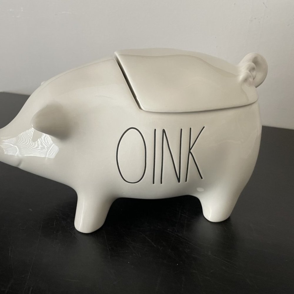Rae Dunn "OINK" Canister